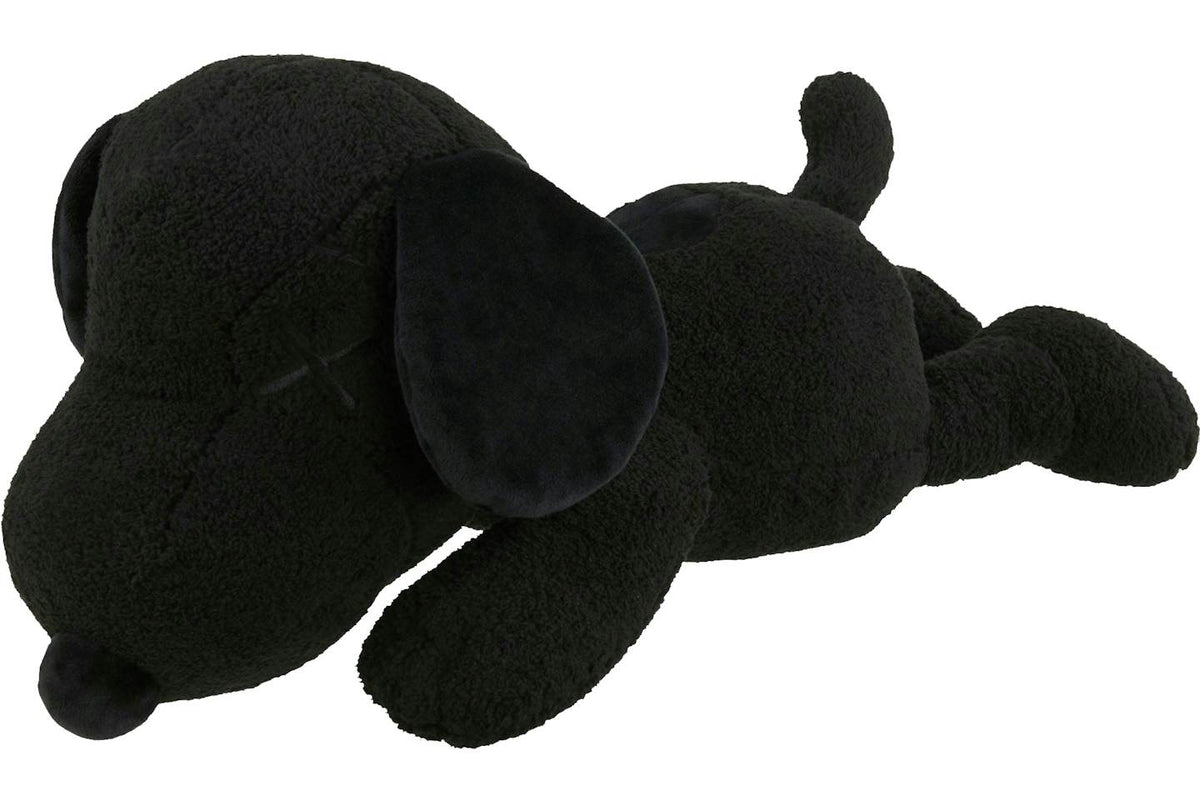 KAWS x Uniqlo x Peanuts Snoopy Plush (Medium) Black